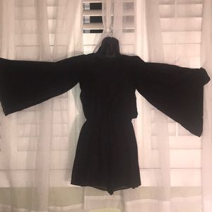 Angelic black romper